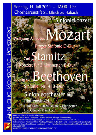 Sonfinoekonzertz Mozart 14.7.2024
